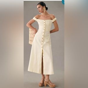 Favorite Daughter The Lovesick Off The Shoulder Dress